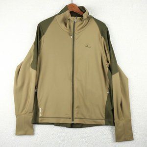 RLX Ralph Lauren Bomber Jacket Mens Extra Large Green Performance Full Zip